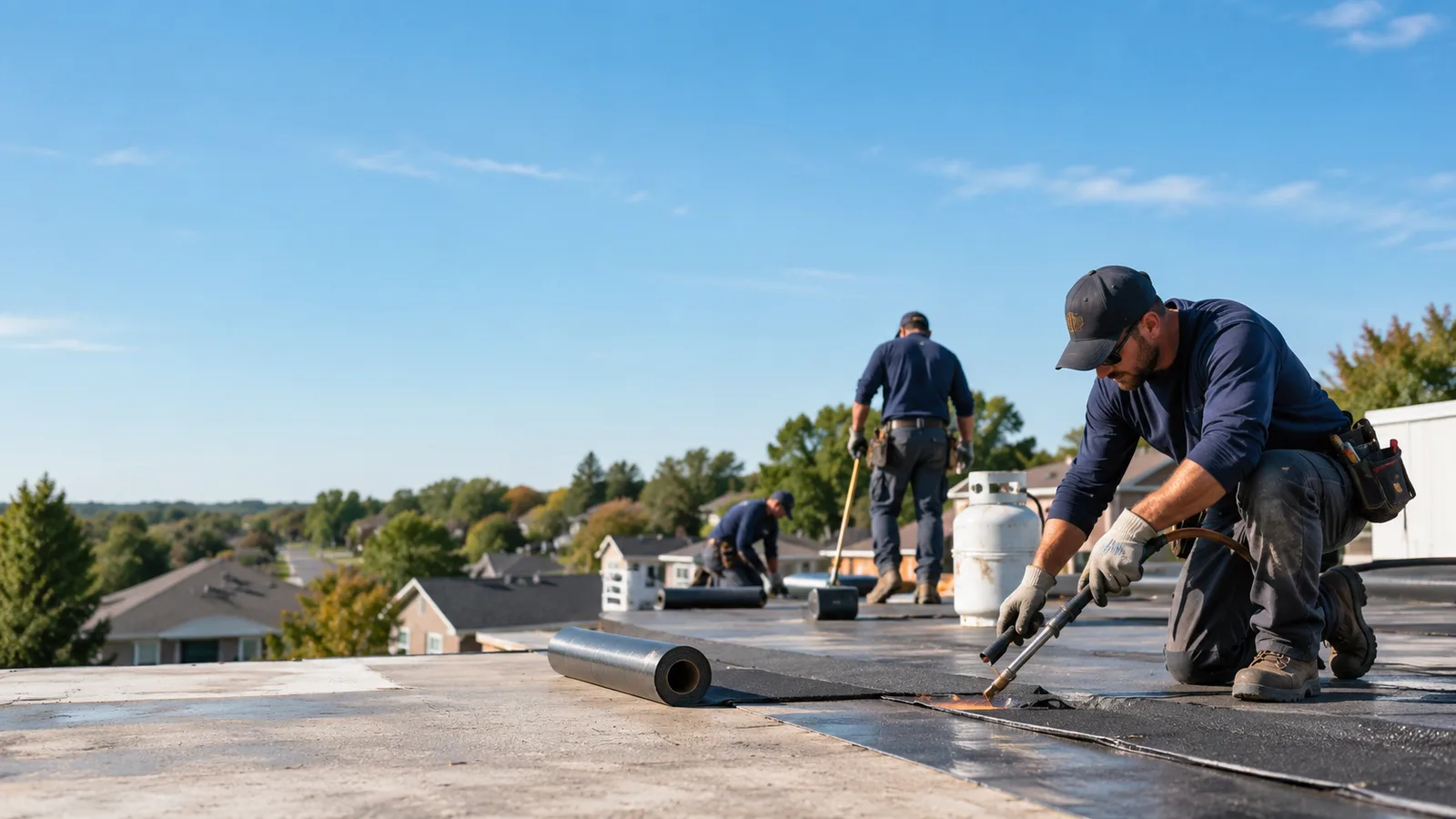 Flat Roof Leak Repair providers in Ensign, KS